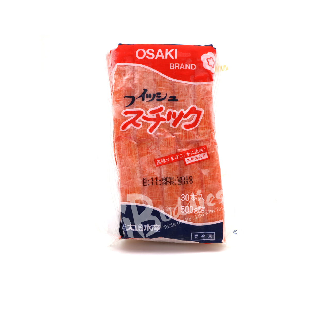 Japanese Osaki Crab Stick / 日本大崎蟹柳 (500g) iBuddies