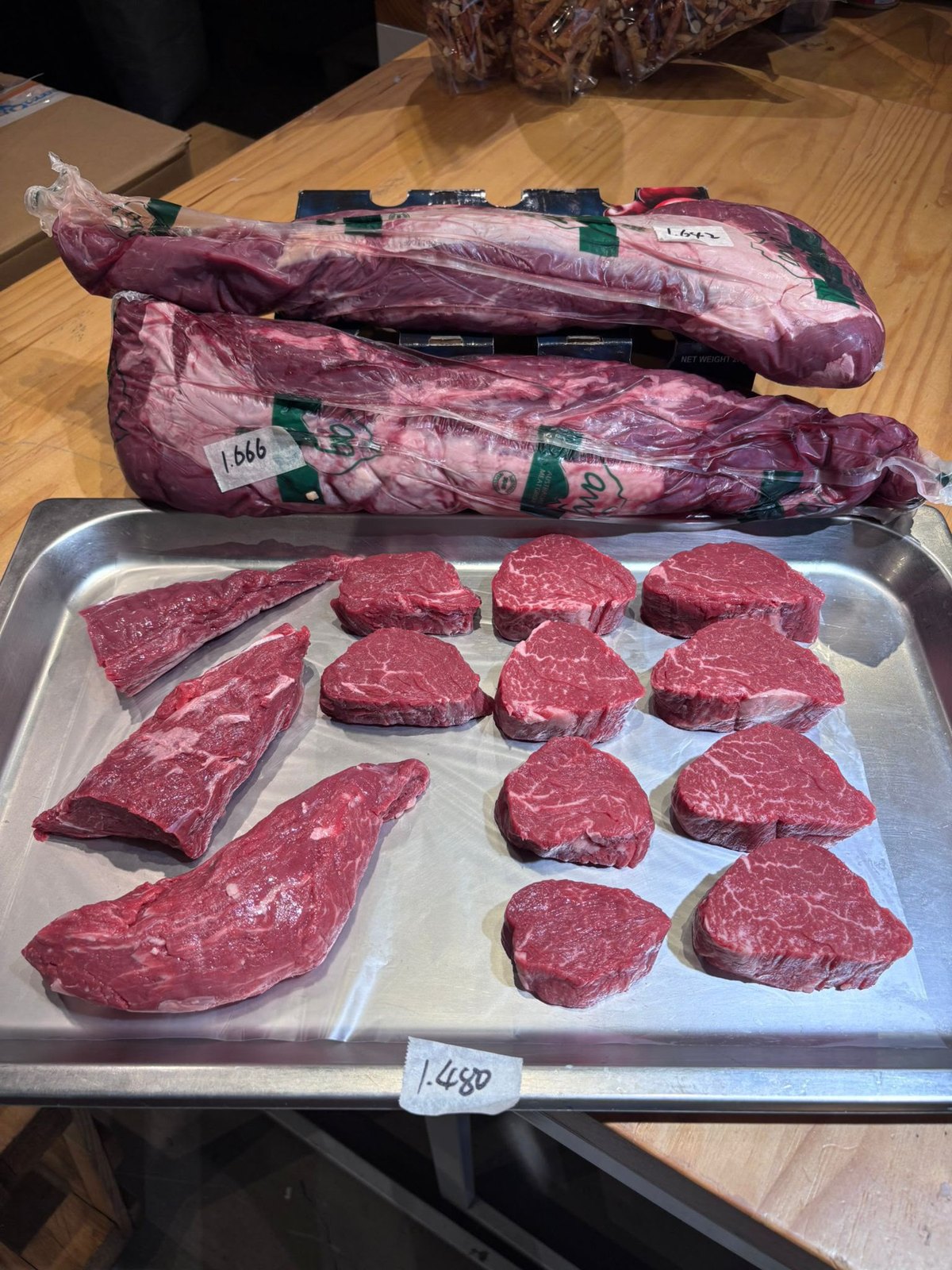 Australian Grass-fed Tenderloin product reference photograph